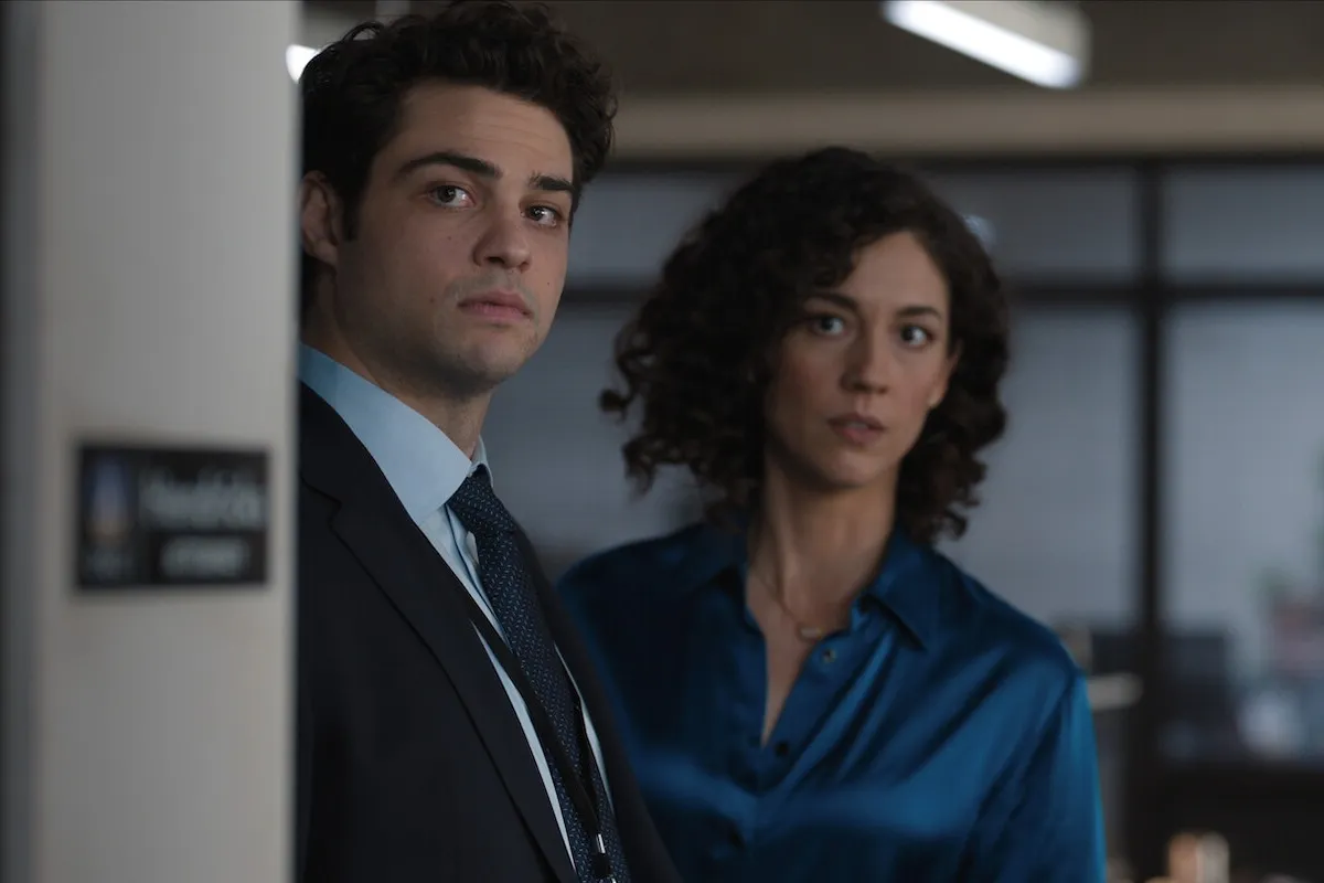 Noah Centineo and Kaylah Zander in 'The Recruit' Season 2